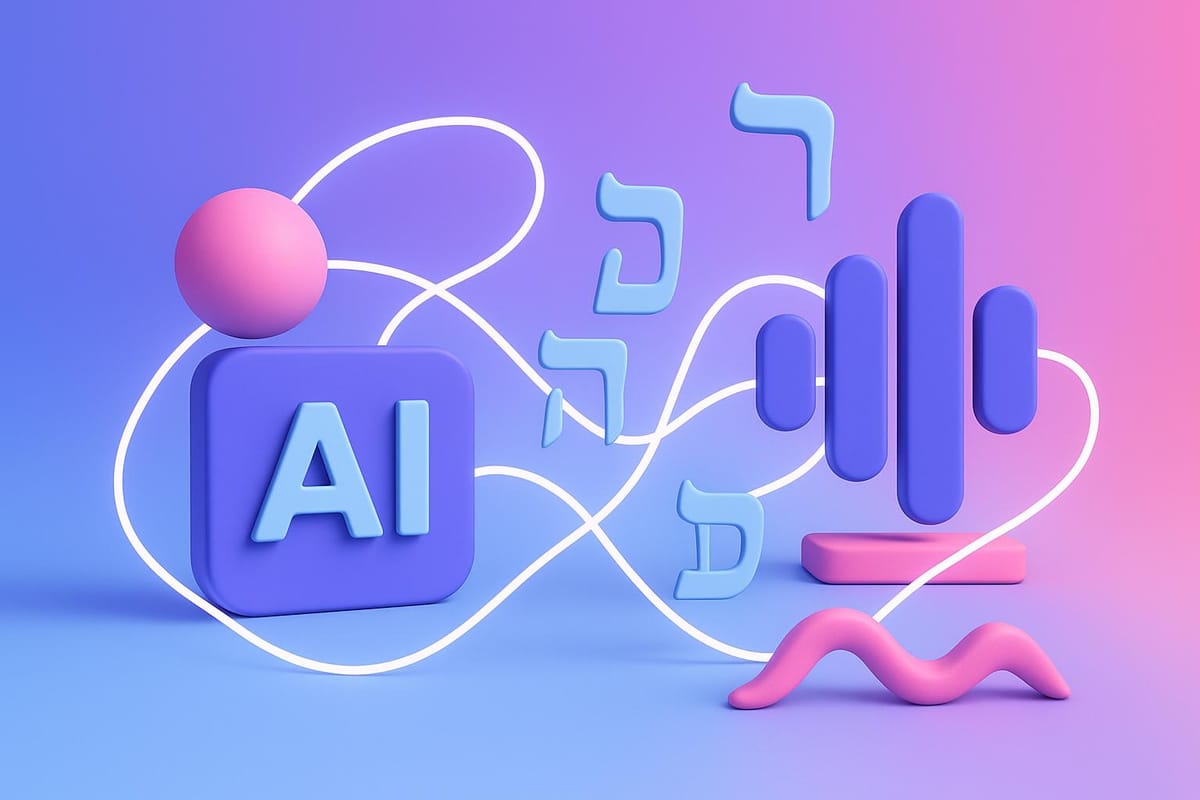 How AI Translates Hebrew Audio to Text