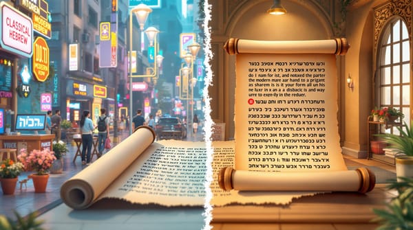 Modern vs Classical Hebrew: Key Differences