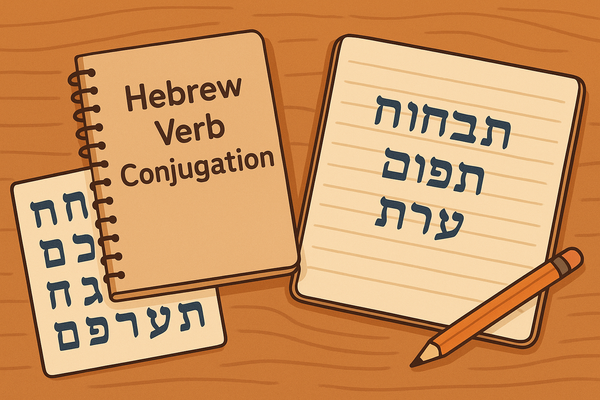 Hebrew Verb Conjugation: Beginner's Guide